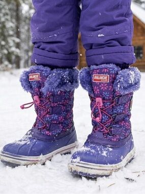 Avalanche By Cougar Angie Girls Snow Boots Size 4